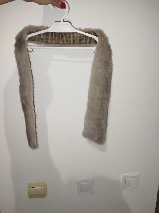 Комір або Як шалик норка сіра