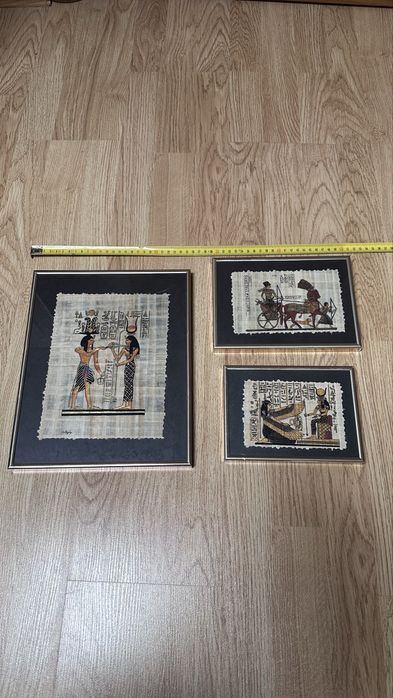 Єгипетські паріруси в рамах