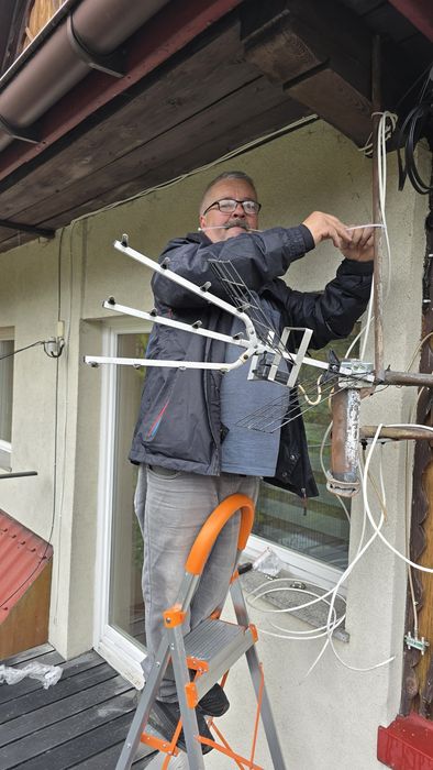 Montaż serwis anten Wolbrom Ojców Skała okolice  888_810_888