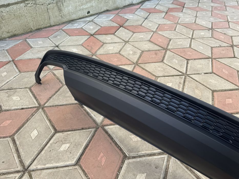 Audi a7 диффузор заднего бампера s line