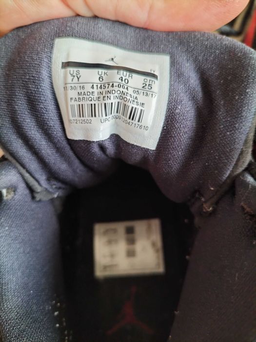 Buty Nike Air Jordan 13 Retro BG Bred, EUR 40 (25 cm), jak nowe!