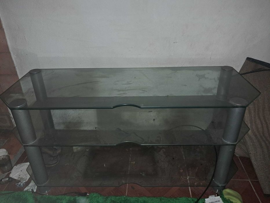 Movel em vidro para tv