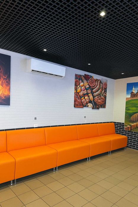 Диваны ожидания от 100 до 200 см для офиса, СТО, больниц, кафе ОПТОМ