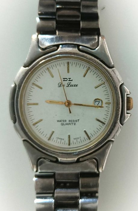 zegarek DE LUXE water resist, made in Japan