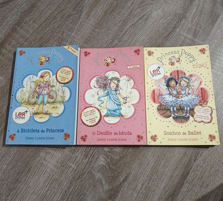 Conjunto Livros Coleção Princesa Poppy