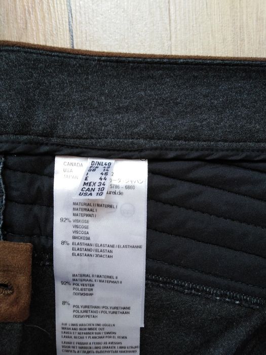 Legginsy grafitowe 3/4 Laurel