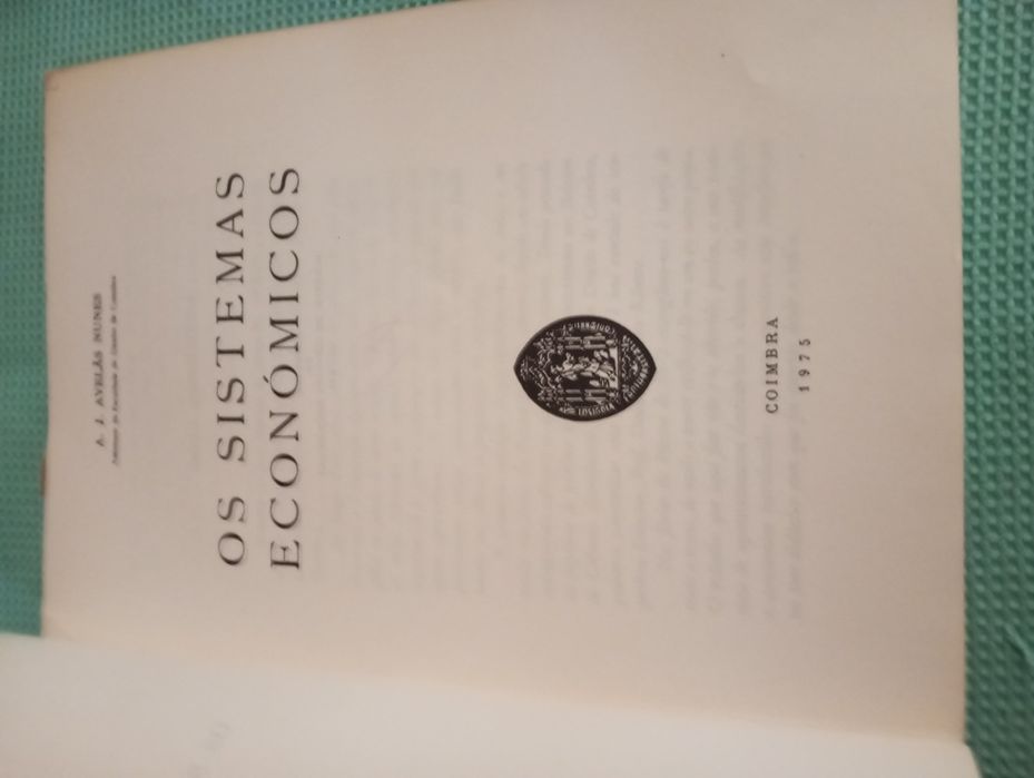A. J. Avelãs Nunes - Os sistemas económicos