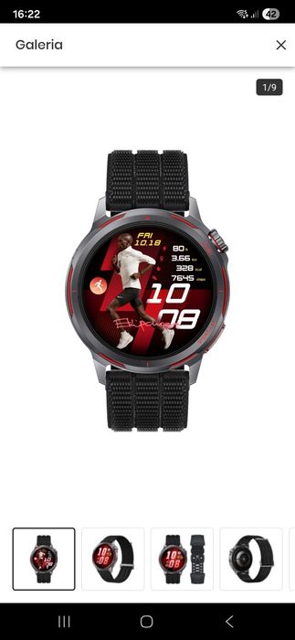 Smartwatch HUAWEI Watch GT Runner 2 Czarny nowy