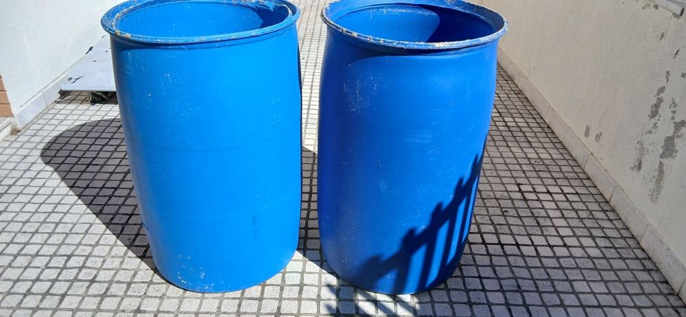 Bidão 150L  utilizado para rega