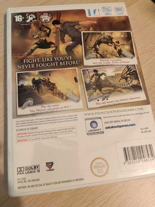 Wii Game Prince of Persia – Rival Swords64297934907393121
