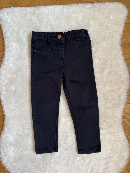Spodnie jeansy czarne F&F 92
