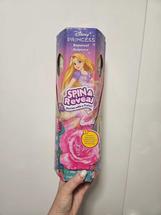 Набір-сюрприз mattel с рапунцель крути и прояви disney princess