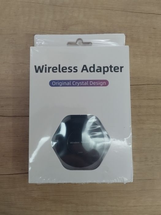 CRYSTAL Bezprzewodowy adapter Carplay 2w1 Android Auto, iOS 10+