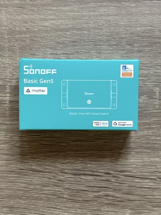 Sonoff basic gen5 matter wifi реле
