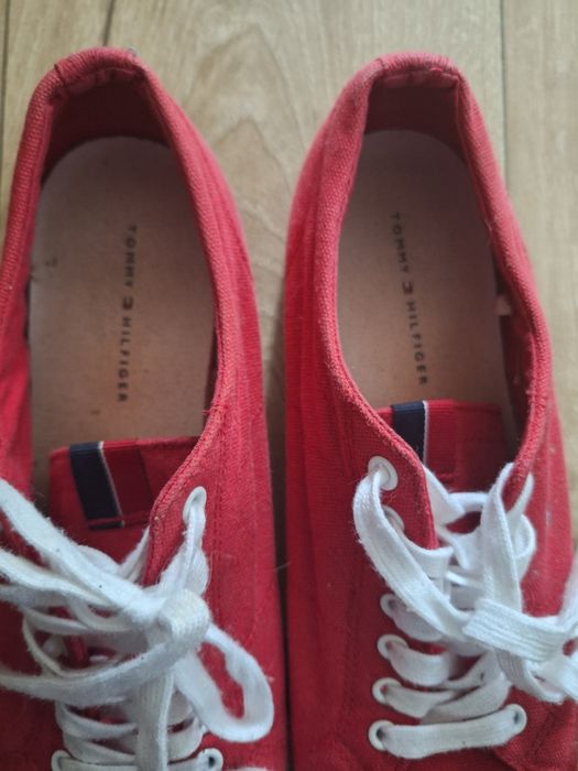 Tommy Hilfiger trampki czerwone,tenisówki