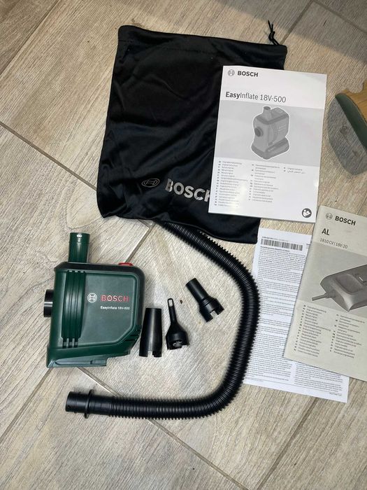 Pompka akumulatorowa Bosch EasyInflate 18V-500 | Szybka i Mocna