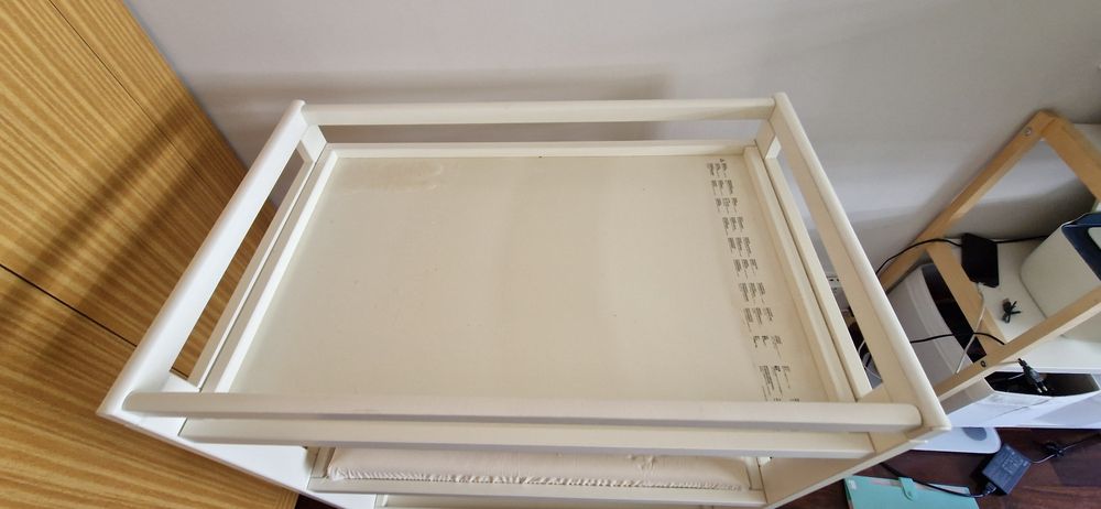 Movel muda fraldas ikea ofereço as almofadas