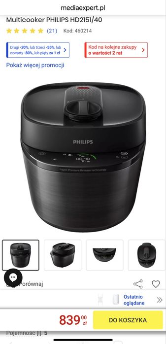 Multicooker philips