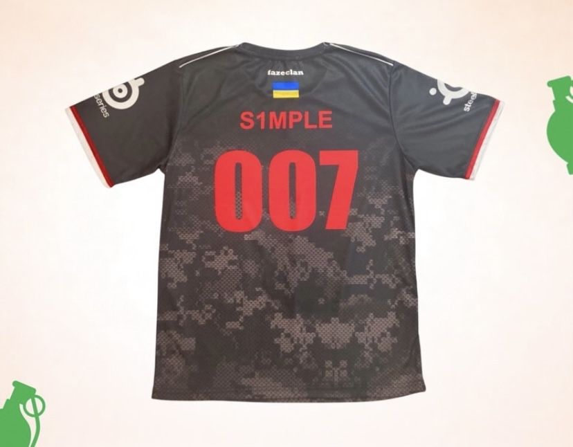 Jersey Faze Clan s1mple 2025