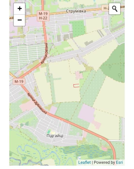 Продається земельна ділянка, в с.Струмівка,чудове місце розташування.