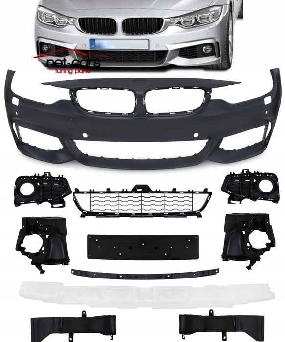 Zderzak przód + grill BMW 4 F32 F33 F36 M Pakiet Performance