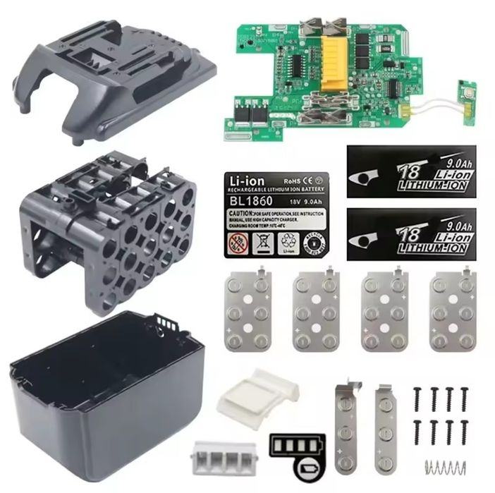 Корпус Акумулятора 3s,5s1p,5s2p,5s3p,5s4p, (макіта),12в бош