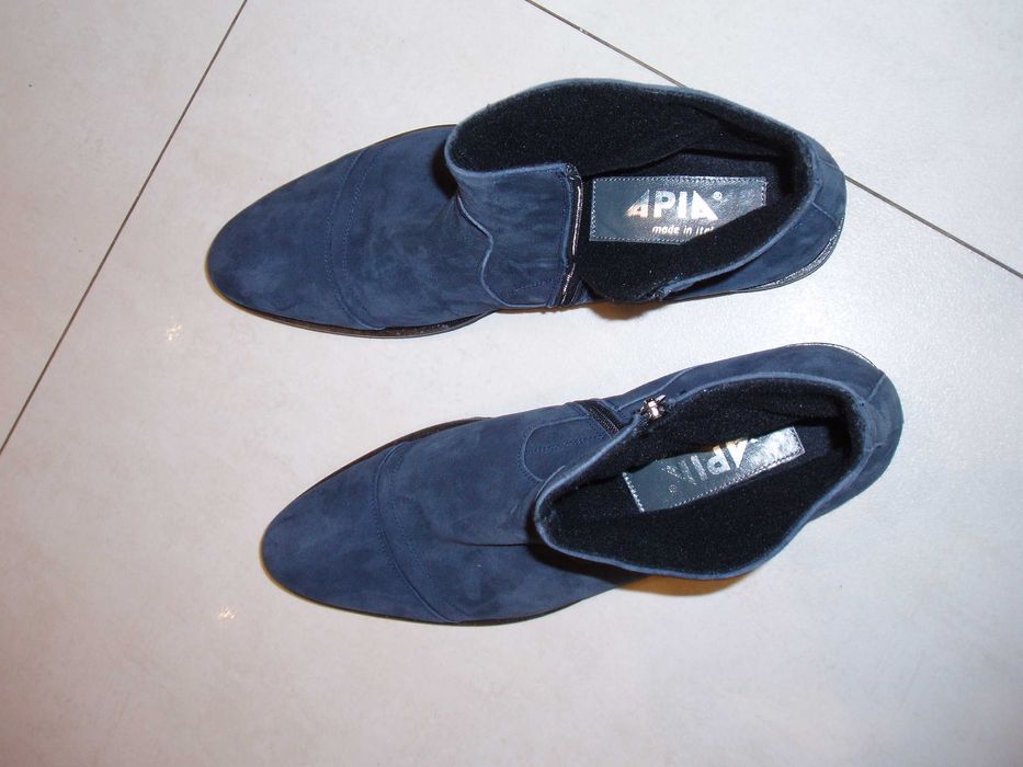 APIA nowe męskie zamszowe włoskie sztyblety r. 46