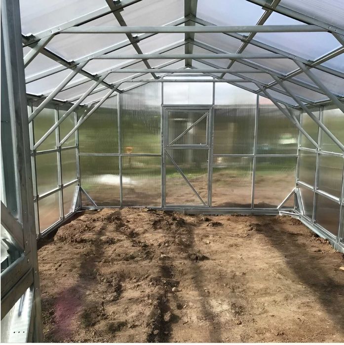 Szklarnia DeLUX 4m Profil 40x40mm + 4 Prezenty