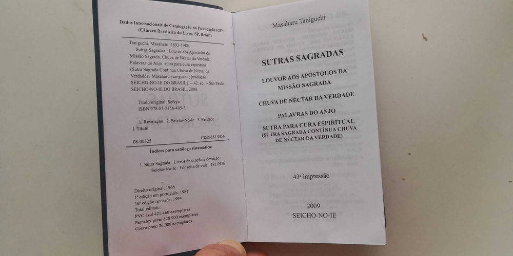 Sutras Sagradas  -  Seicho-No-Ie