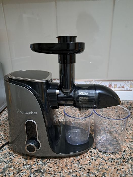 AMZCHEF Slow Juicer - Liquidificadora