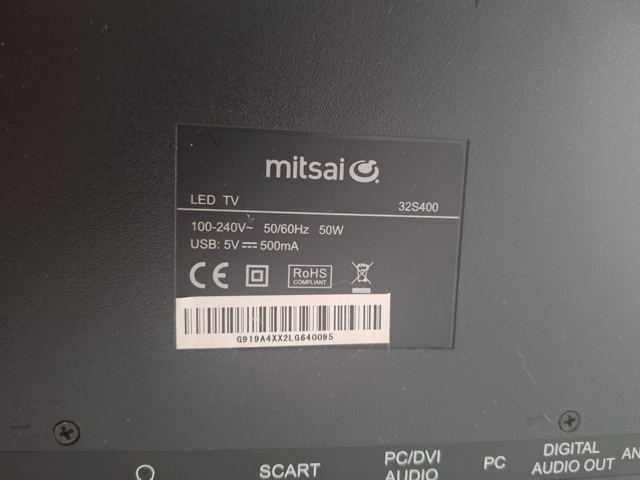 Televisão mitsai 32'polegadas