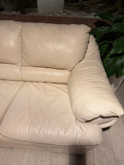 Шкіряний  диван Natuzzi (Італія)Кутовий великий.Стан ідеальний