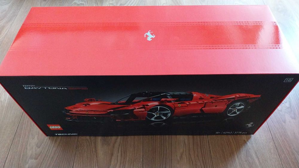 LEGO Technic 42143 Ferrari Daytonai 42083 Bugatti Chiron PUSTE KARTONY
