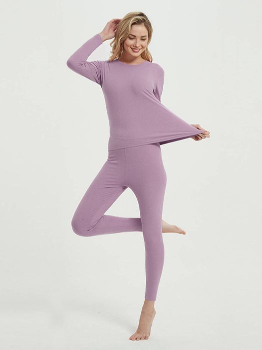 Термобілизна жіноча фіолетова 2XL