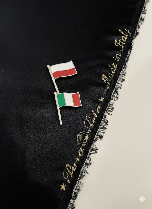 Jedwabna gumka do włosów SilkyBoo scrunchie rozmiar midi handmade