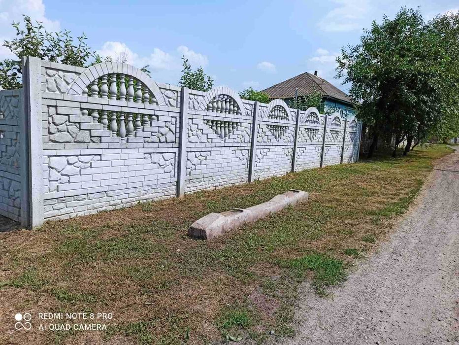 Європаркан ( бетонний паркан глянцевий)