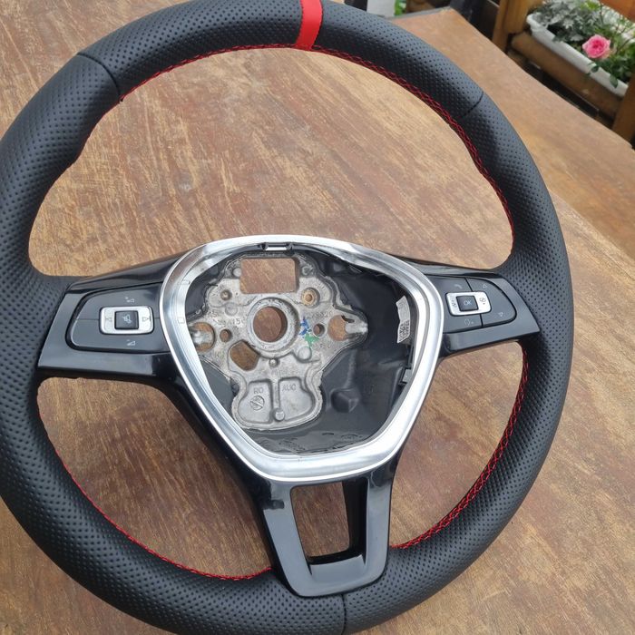 NOWA skórzana kierownica, obszywanie, wysyłka cały KRAJ