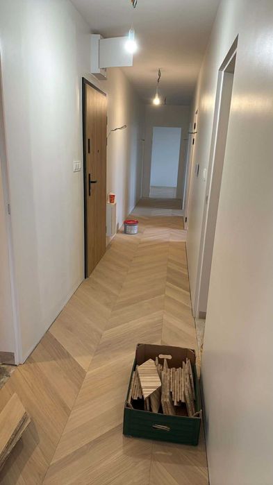 Jodełka francuska dąb olej ef. surowego drewna faza 12x120x680