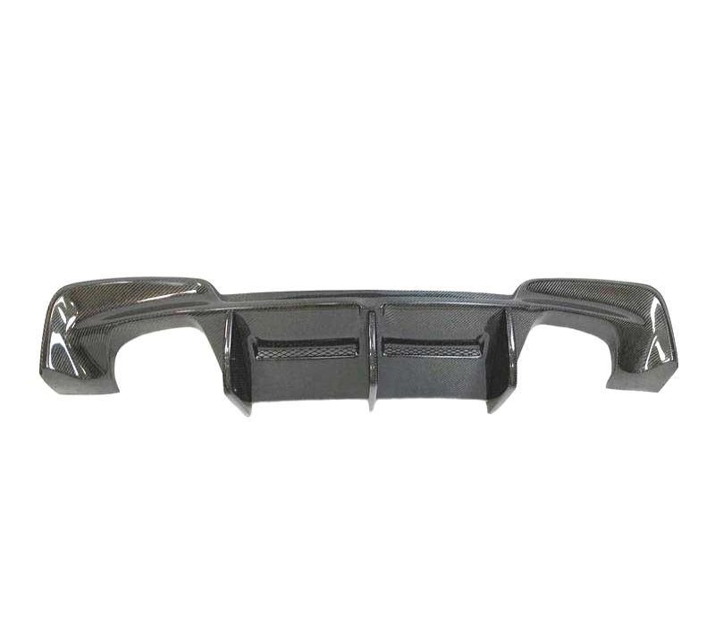 DIFUSOR TRASEIRO BMW E82 E88 1M 06-13 CARBONO