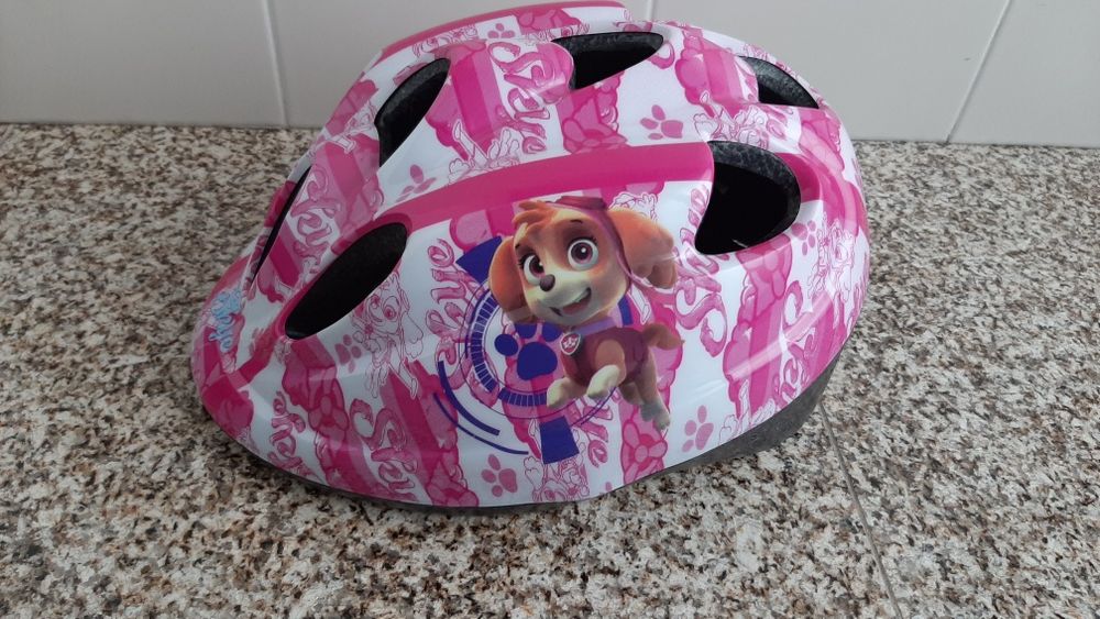 Capacete criança - Patrulha Pata (Skye)
