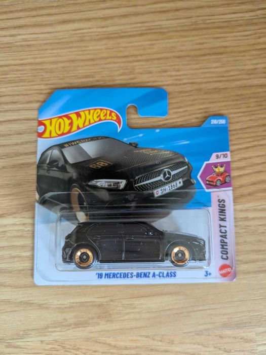 Hot Wheels ’19 Mercedes-Benz A-Class – Preto