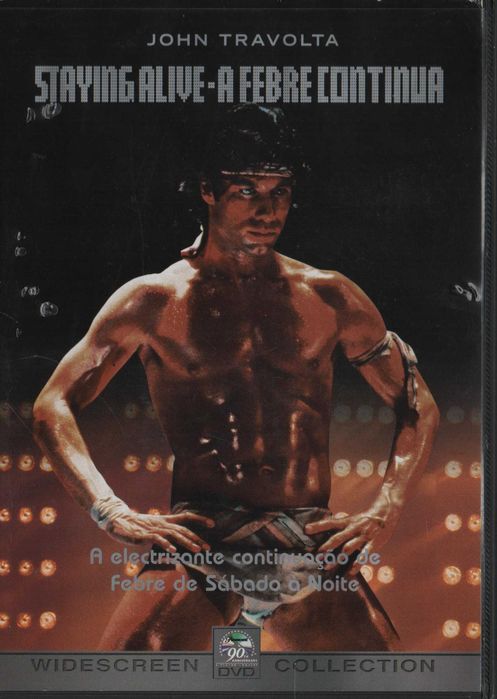 Dvd Staying Alive - A Febre Continua - musical - John Travolta