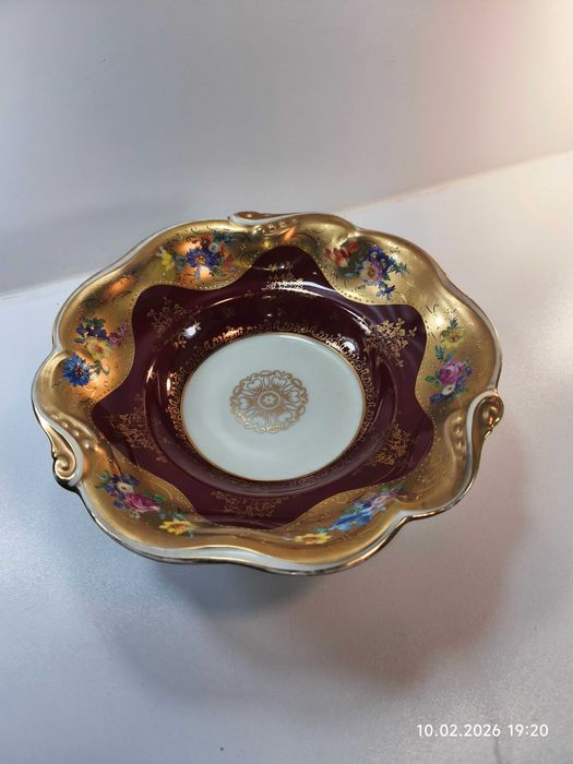 Patera porcelanowa TILLOWITZ Tułowice lata 30 XXw przedwojjena