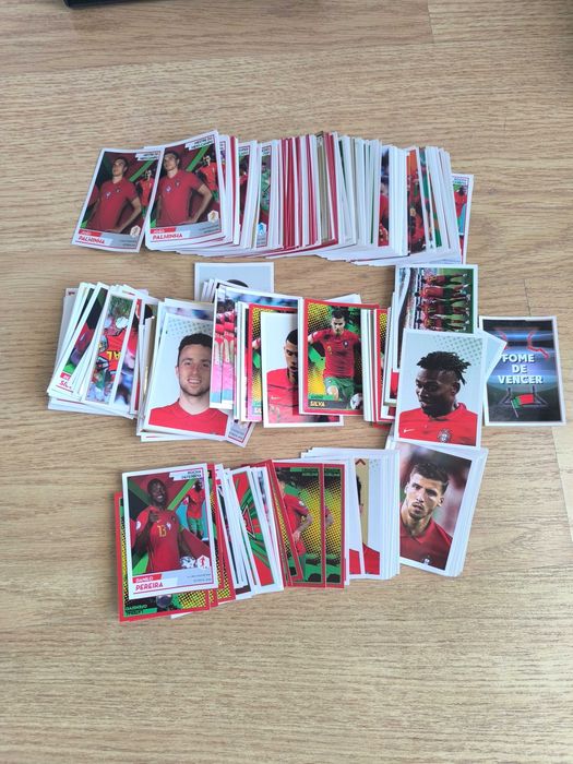 Cromos da Coleção "Fome de Vencer"