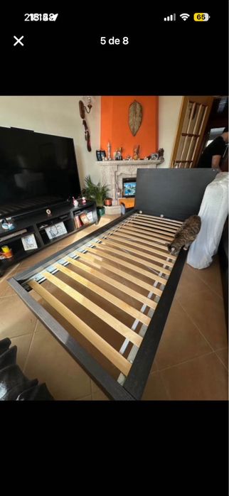 cama malm de solteiro