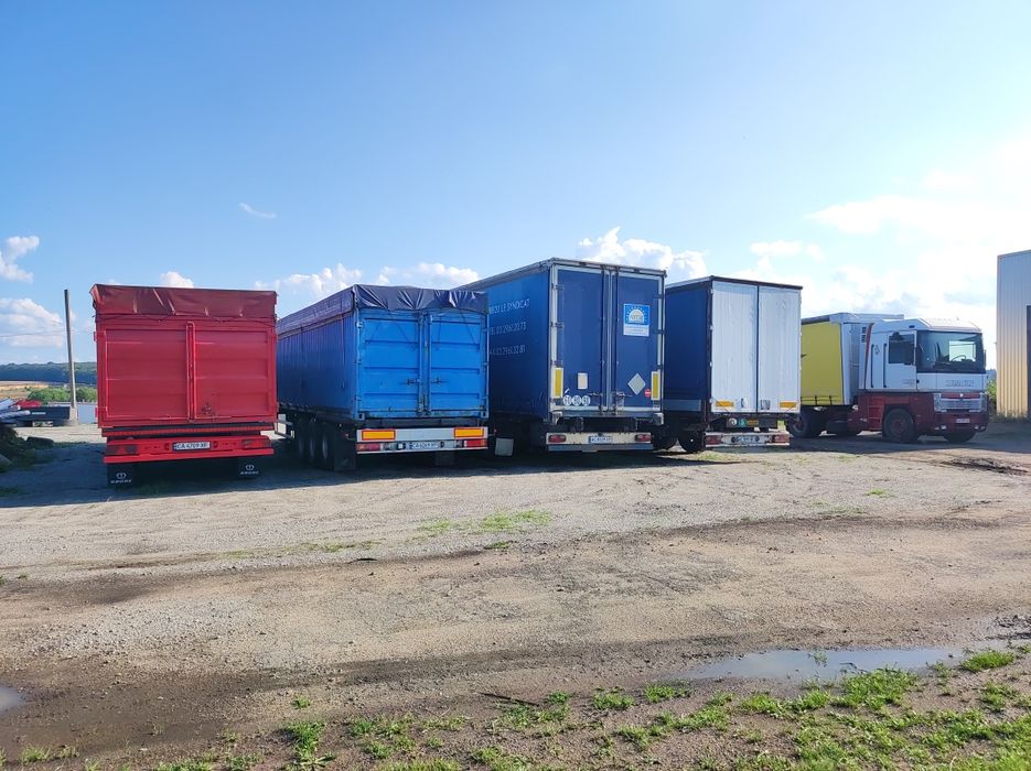 Контейнеровоз зерновоз платформа лісовоз полуприцеп крона шміц когель