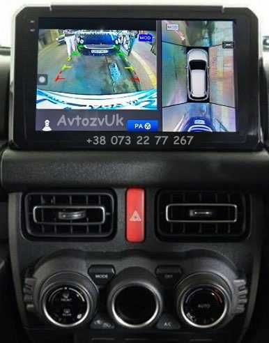 Магнитола JIMNY Suzuki CELERIO GPS DVD TV USB 2 дин CarPlay Android 15