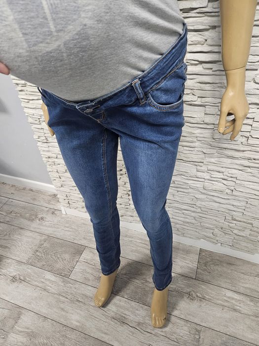 Spodnie jeansowe ciążowe Mamalicious 32/34