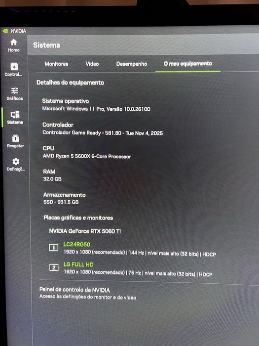 Pc gaming RTX 5060 ti