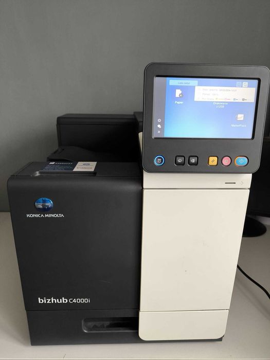 Drukarka laserowa konica monolta bizhub c4000i przebieg 90k